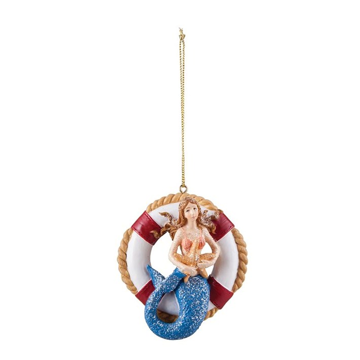 Mermaid Lifesaver Ornament Ivystone