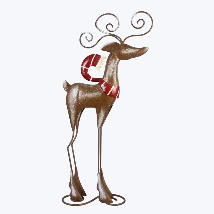 Metal 3D Reindeer Tabletop Decor | Ivystone