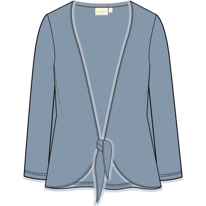 Clara Convertible Cardigan Ashley Blue S Ivystone